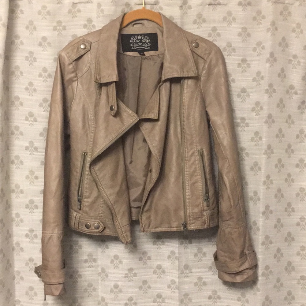 Blanc Noir Moto jacket